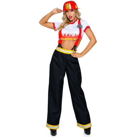 Leg Avenue Women's Five-Alarm Firefighter Costume