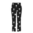 thumbnail image 4 of Pantalon Décontracté Large Confortable Respirant Imprimé Noix de Coco Mode Été pour Femmes Vacances, 4 of 4