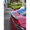 thumbnail image 2 of For 2012-2023 Tesla Model S Sedan Real Carbon Fiber Rear Trunk Boot Lid Spoiler, 2 of 8