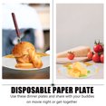thumbnail image 4 of Raindrops Golden Football Printing Paper Plates for Party Disposable Dinner Dishes 16 pcs, 4 of 8