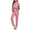 A6-Dusty Rose, variant on Women's 100% Cotton Pajama Set with V-Neck, Long Sleeves & Long Pants, 2-Piece Sleepwear with Pocket(Dusty Rose, Large)