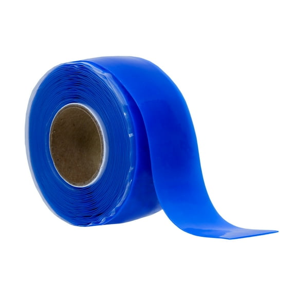 ESI Silicone Handlebar Tape Blue Non-Adhesive 10' Roll American Made