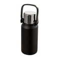 thumbnail image 4 of Tuvgenk Bouteille d'Eau Isolée avec Poignée en Acier Inoxydable 34 Oz Bouteille d'Eau de Sport Flasque Noire Étanche Réutilisable pour Gym Randonnée Plein Air, 4 of 5