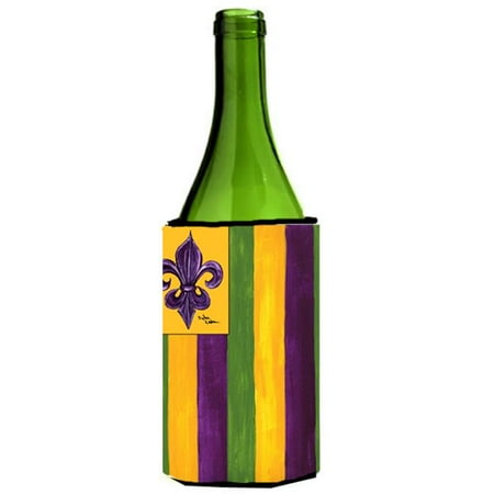 

Mardi Gras Fleur de lis Nation Wine Bottle Hugger