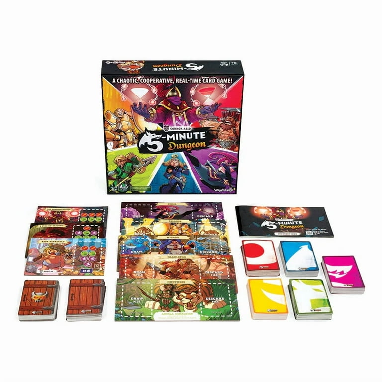 W3D 5-Minute Dungeon: Chaotic Co-operative Real-Time Card Game