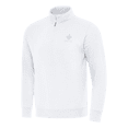 thumbnail image 2 of Men's Antigua White New Orleans Saints Victory Quarter-Zip Top, 2 of 4