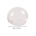 thumbnail image 3 of QIPOPIQ Transparent Balls Stress Relief Toys Transparent Ball Squeezing Fun, 3 of 10