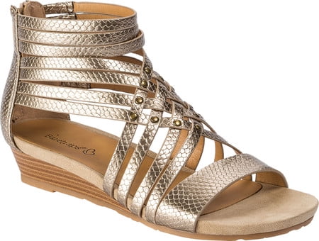 bare traps corra wedge sandal