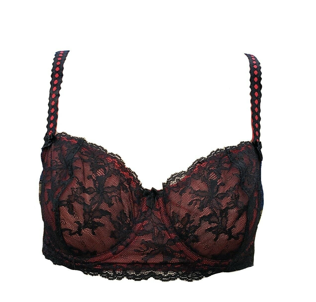 Felina, Harlow Demi Unlined Bra, Lace, Support, Comfort