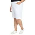 thumbnail image 3 of Alfred Dunner Womens Plus-Size Fitted Bermuda Short, 3 of 6