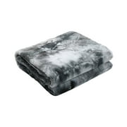 Amzcrzy Blankets, Throw Blanket, Quilt, 63*51.2inch Warm Faux Weighted Blanke Soft Coral Fleece Double Sided Thick Throw Blankets Tie-Dyed Conditioning Blanket For Sofa/Bed/Couch 63*51 In bed blanket