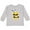 Athletic Heather, variant on Cute Bee Initial B Boys or Girls Long Sleeve Toddler T-Shirt