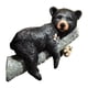 thumbnail image 1 of Figura de oso negro durmiendo la siesta en un árbol, decoración para exteriores, osito bebé en un árbol, para jardín, 1 of 7
