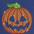 thumbnail image 2 of CafePress - Printed Rhinestone Jackolantern Maternity Tee - Maternity Dark T-Shirt, 2 of 3