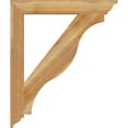 thumbnail image 3 of Ekena Millwork 4"W x 32"D x 38"H Funston Traditional Rough Sawn Bracket, Western Red Cedar, 3 of 4
