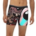 thumbnail image 2 of Lsque The Binding of Isaac Pattern Men's Performance Stretch Underwear, Athletic Long Leg Briefs，Moisture-Wicking-Small, 2 of 6