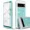 Blue, variant on Circlemalls Case for Google Pixel 6 Case, + Screen Protector 12 Feet Drop Test Shockproof Transparent Cover -Blue
