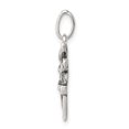 thumbnail image 2 of 925 Argent Sterling Vintage Collier Fée Pendentif Mythique, 2 of 8