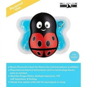 Buzzy Personal Vibrating Ice Pack, Non-Invasive Pro Cold Pad Device Best for Quick Tattoos, LadyBuzz