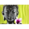 thumbnail image 2 of Bouddha Zen Et Fleur Wall Mural by Wallmonkeys Peel and Stick Graphic (18 in W x 12 in H) WM29006, 2 of 4