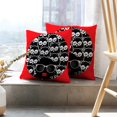 thumbnail image 6 of LALILO Throw Pillow Covers Young Afro Girl Dark Skin Creative Africa Cushion Cover 18" x 18", 2 Pack, 6 of 6
