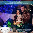 thumbnail image 3 of Galaxy Star Projector, Starry Projector Light with 21 Lighting Modes with Remote Control& Built-in Music Player Ocean Wave Star Projector/LED Nebula Cloud As Gifts for Kids Adults for Bedroom (White), 3 of 9