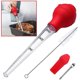 thumbnail image 1 of Grade Quality Silicone Bulb Including Meat arinade Injector Needle with Barbecue Basting Brush And Cleaning Brush, 1 of 4