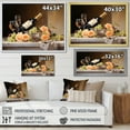 thumbnail image 4 of Designart "Celebrating with White Wine I" Food & Beverage Canvas Print, 4 of 5