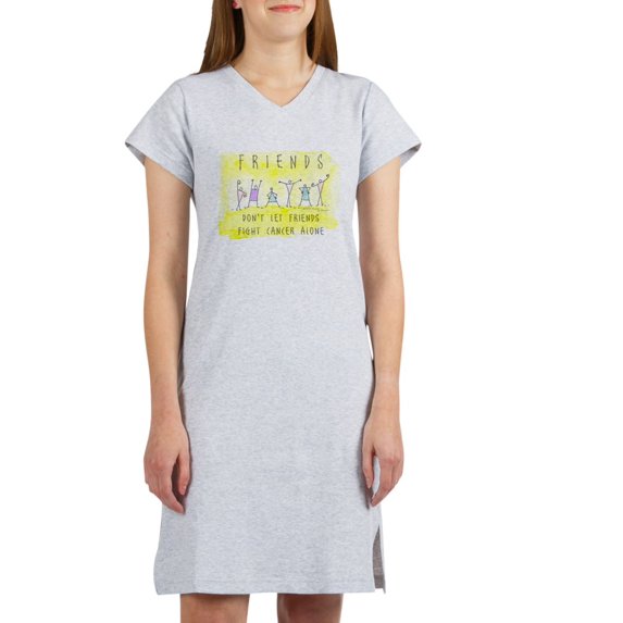 CafePress - Cancer Friends - Women's Nightshirt