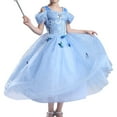 thumbnail image 3 of Girls Princess Dress Up Costume Halloween Fancy Dress with Accessories, 3 of 4