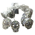 thumbnail image 2 of Hxlamzoo 150cm 10 LED Skull Halloween Light String, Warm White LED Skull Lights for Indoor Outdoor Spooky Party Decor, Halloween Horror Props for Home Yard Bar Scene, 2 of 7