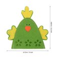thumbnail image 2 of unbranded 4Ud Wraps Para Huevos De Pascua Con De Pollito Verde Para Festiva, 2 of 6