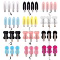 thumbnail image 2 of 2/3/4 Uds. Pinzas para el cabello sin costuras, flequillo lateral, pasador con flecos, maquillaje, lavado, accesorios para la cara, horquillas de estilo para mujeres y niñas, 2 of 5