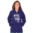 thumbnail image 5 of Mom Has the Final Say Funny Rules Zip Hoodie Sweatshirt Women Brisco Brands S, 5 of 6