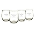 thumbnail image 6 of Bee Thankful 21 oz. Stemless Wine Glasses, 6 of 6