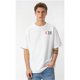 thumbnail image 1 of Camiseta informal de verano de manga corta para hombre, con estampado geométrico, corte regular, cuello redondo, estilo informal., 1 of 6