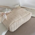 thumbnail image 4 of Bolsa de hombro con cinta de encaje tejido retro para mujer de mano informales (Beige) Likrtyny Para Estrenar, 4 of 9