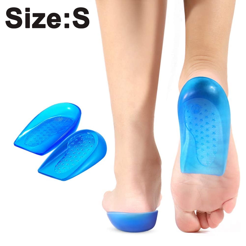 Foam Shoe Cushion Heel Insole Foot Insert Heel Pain Relief Pads Nude 
