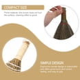 thumbnail image 3 of PTOOTP Mlins 2-Pack Dust Brush Set with Wooden Handle, Multi-Purpose Household Straw Brooms for Easy Cleaning, 3 of 8