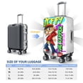 thumbnail image 6 of Lsque Sml Jeffy Printed Luggage Cover, Travel Luggage Protector,Scratch and Dirt Resistant, Fits 18-32 Inch Luggage - X-Large, 6 of 9