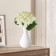 thumbnail image 5 of CaiYueKe Artificial Hydrangea Flowers Fake Silk Wedding Bouquet Centerpiece Home Decor Floral Arrangements for Table Party Church Hotel Decoration Real Touch Lifelike Greenery Bouquets Bulk, 5 of 7