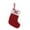 M, variant on 100Fens Knitted Hosiery Wool Hosiery Embroidered Dog's Paw Snowflake Children's Candy Gift Bag red Christmas Stocking Gift Bag