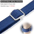 thumbnail image 4 of Bandas elásticas de nailon Solo Loop compatibles con Apple Watch Band 41 mm 40 mm 38 mm para mujeres y hombres, pulseras deportivas con correa trenzada elástica ajustable para Iw, 4 of 5