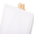 thumbnail image 3 of WHAMVOX 1 Set Wood Display Canvases Easels Set White Square Shape Triangle Structure Multi-function, 3 of 6
