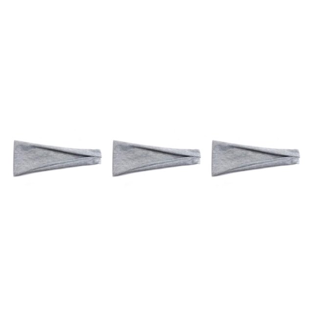 maskred Elastic Hair Bands For High Elasticity And Sweat Absorption 18light gray 1 3Set