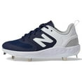 thumbnail image 5 of New Balance Women's Fresh Foam X Velo v3 Low Metal Fastpitch Softball Cleats Navy/White 6, 5 of 7