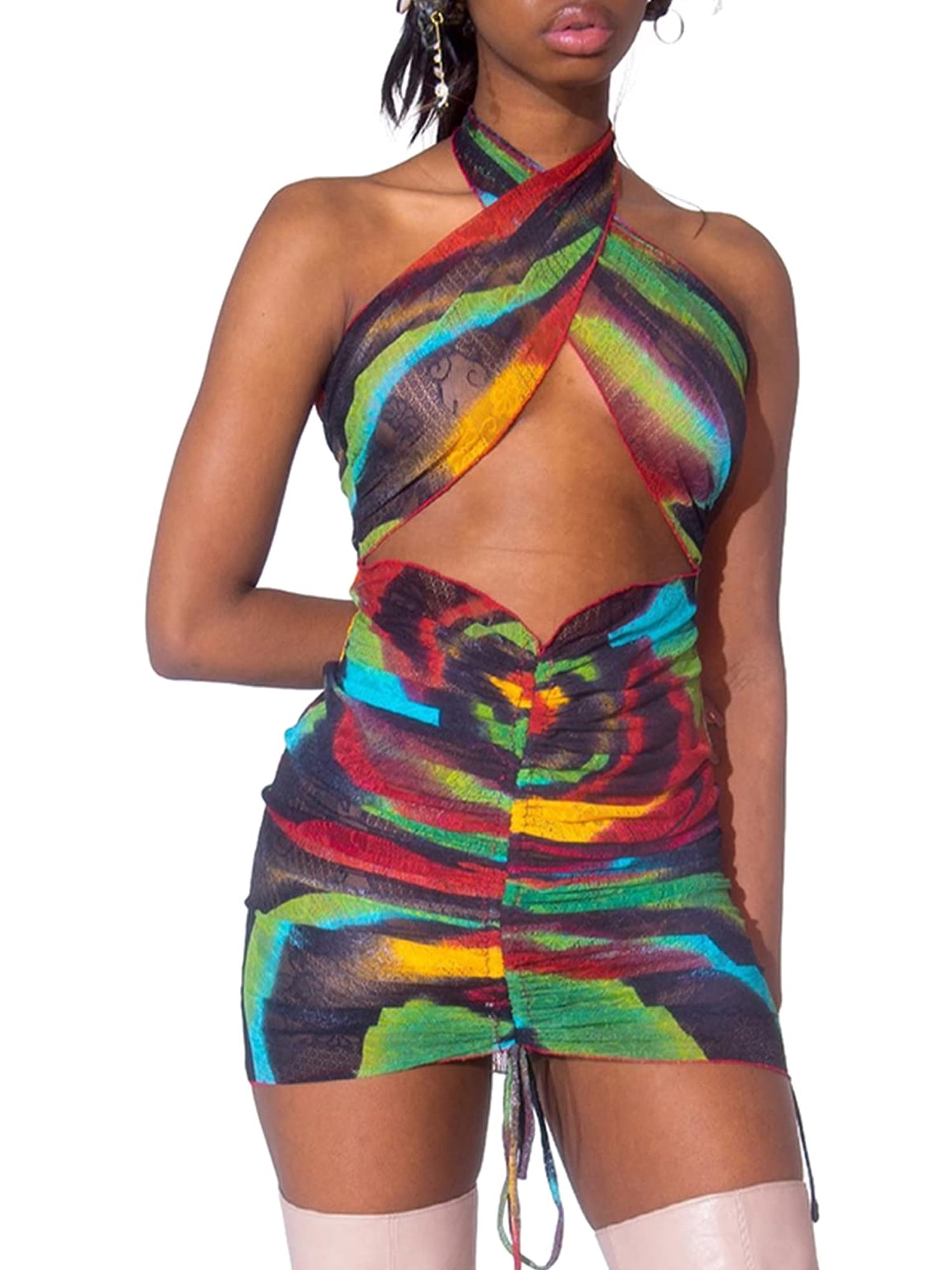 Women Bodycon Bandage Dresses Slim Fit 