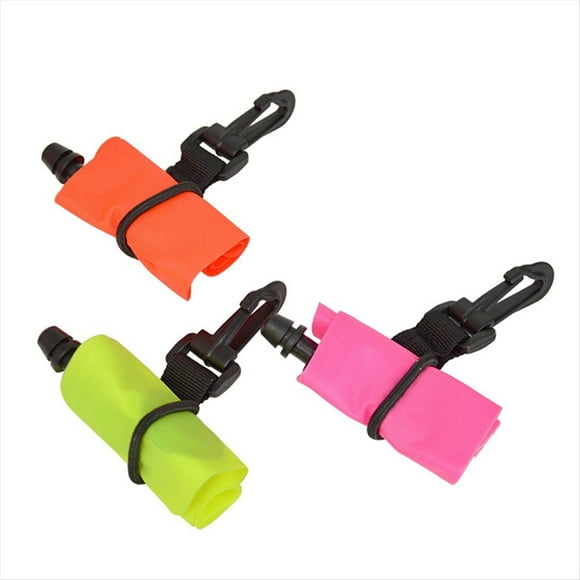 Buceo Mini Buceo SMB Colgante Inflable Salchicha de Seguridad Tubo de SeñAl de Superficie para Entusiastas del Buceo Naranja