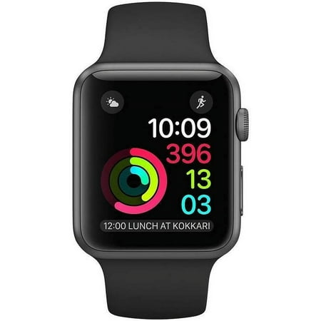 Apple Watch Series 2 - GPS Only - Space Gray Aluminum Case - Sport Band 38mm (Scratch and Dent)