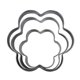 thumbnail image 1 of Worallymy 3 unids/set moldes para hornear forma de flor molde de huevo de acero inoxidable cocina galleta galleta DIY moldes Kit Worallymy JD735815835, 1 of 7